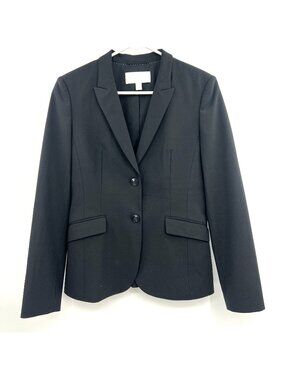 Hugo Boss Black Wool 2 Button Blazer Women's 4